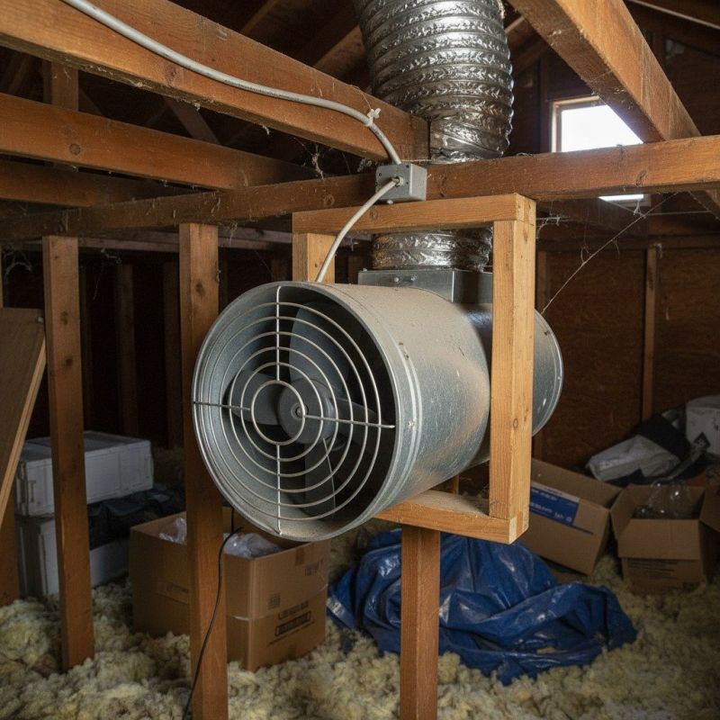 Attic Fan Installation