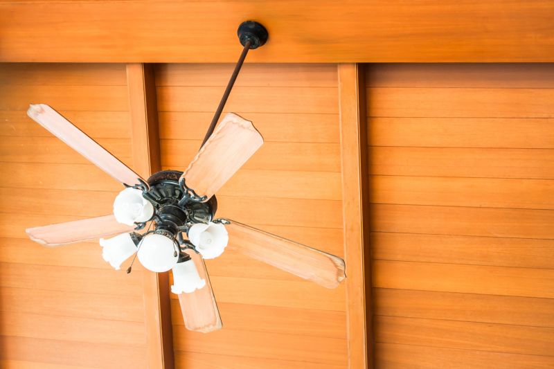 Get Energy Efficient Cooling with a Ceiling Fan Installation!
